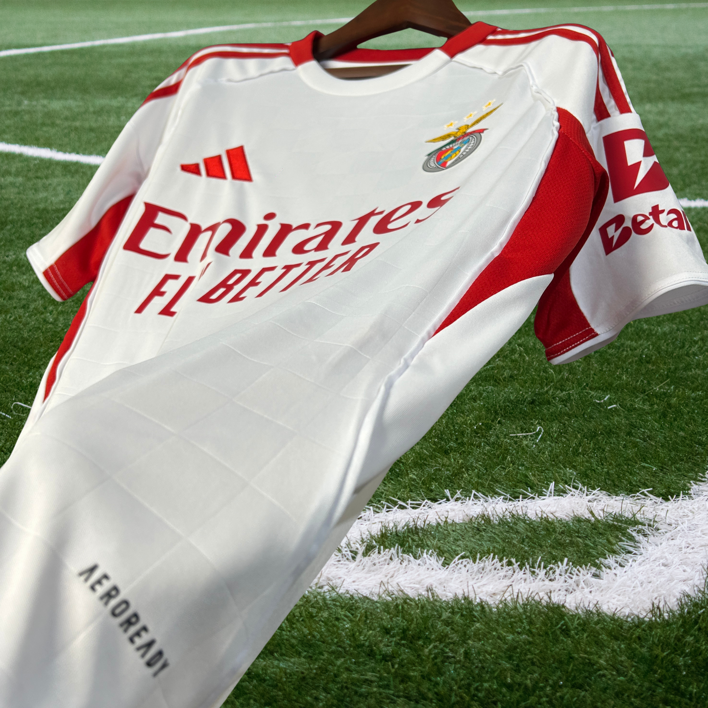 Camisola Alternativa Branca 25/26 Benfica
