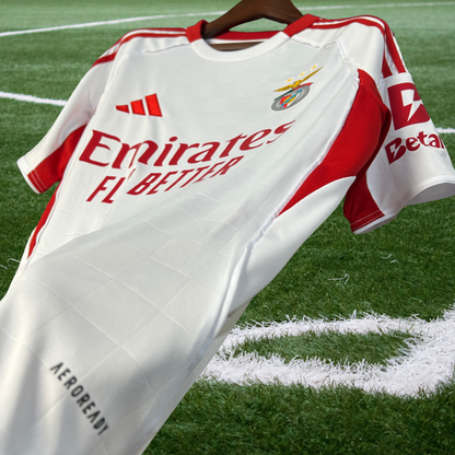 Camisola Alternativa Branca 25/26 Benfica